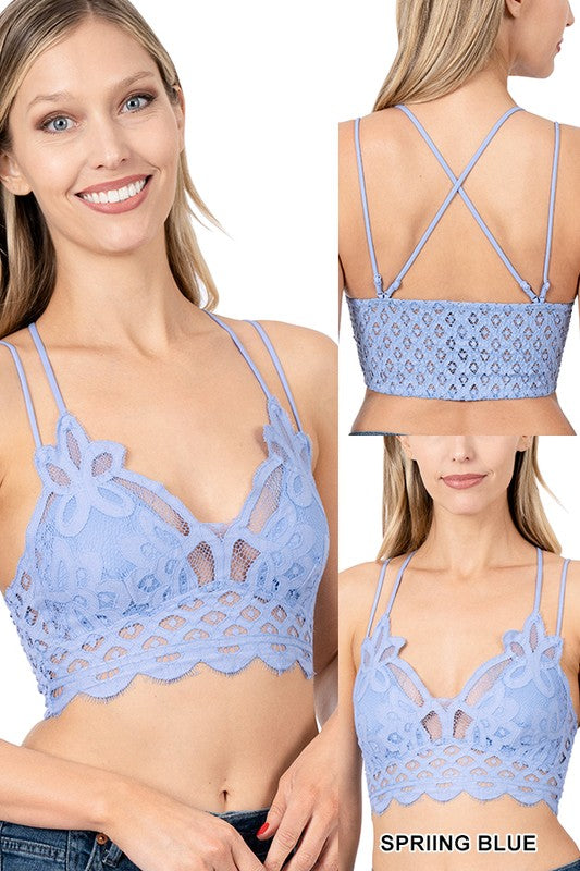 Crochet  Lace  Bralette