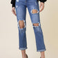 Distressed Boyfriend Jeans