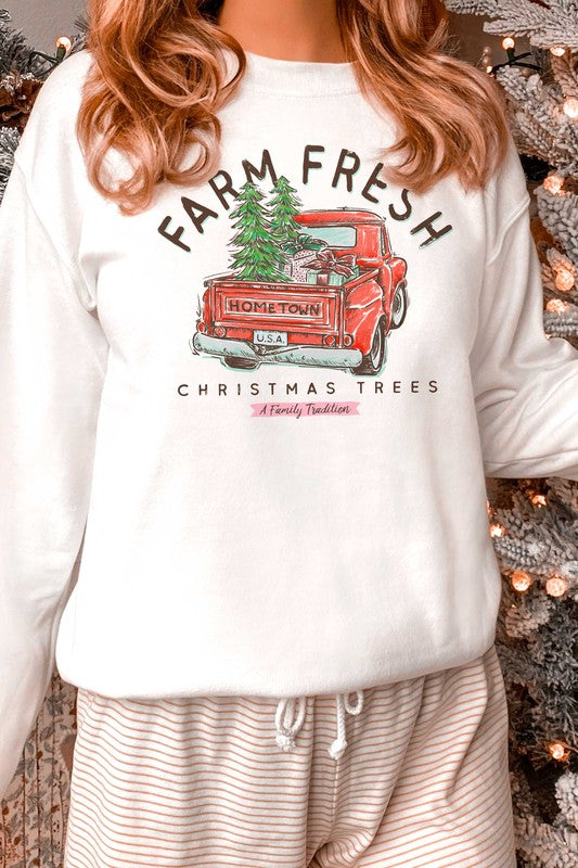 Christmas Splendor Farm Fresh Sweatshirt