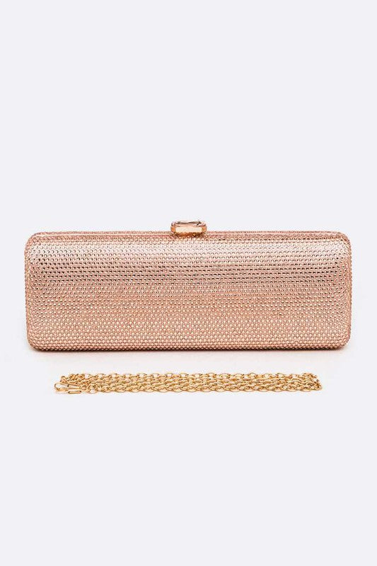 Crystal Pave Box Clutch