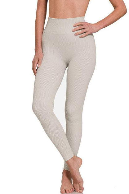 Ribbed Seamless Leggings