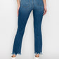 High Rise Slim Straight  Jeans