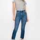 High Rise Slim Straight  Jeans