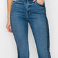 High Rise Slim Straight  Jeans