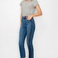 High Rise Slim Straight  Jeans