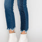 High Rise Slim Straight  Jeans