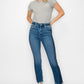 High Rise Slim Straight  Jeans