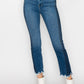 High Rise Slim Straight  Jeans