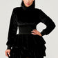 Merry Go Around Ruffle long sleeve dress