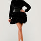 Merry Go Around Ruffle long sleeve dress