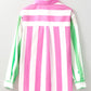 Contrast Stripes Long Sleeve Shirt