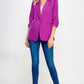 Buttoned Detail  Blazer