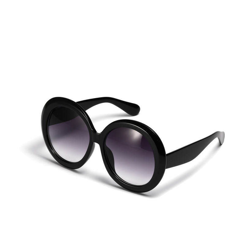 Round  Oversized  Sunglasses