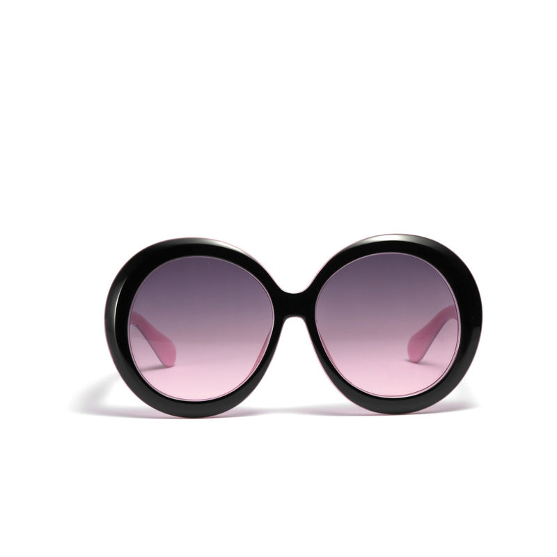 Round  Oversized  Sunglasses