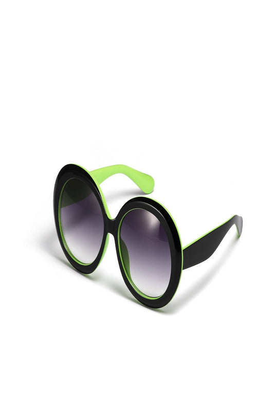 Round  Oversized  Sunglasses