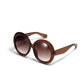 Round  Oversized  Sunglasses