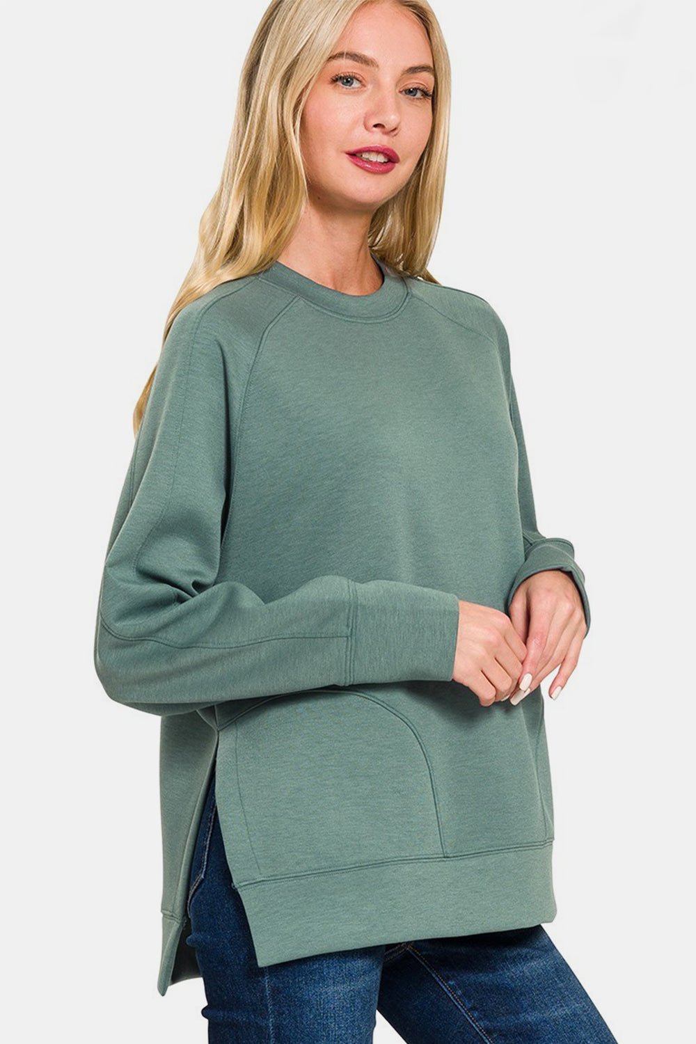 Scuba Round Neck  Sweatshirt